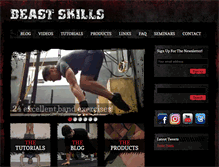 Tablet Screenshot of beastskills.com